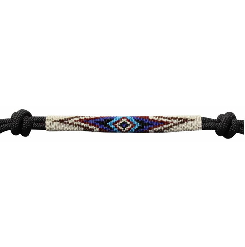 Professional's Choice Tack Black/Turquoise Professional's Choice Beaded Rope Halter