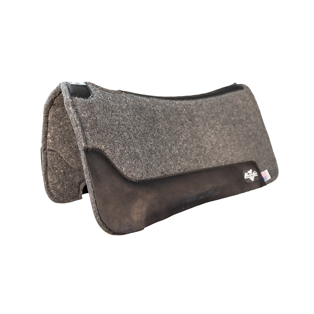 Professional's Choice Tack Charcoal / 31.5X34 Professional's Choice Cowboy Air Ride Roper Felt Pad