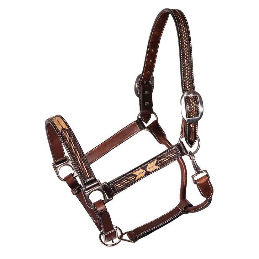 Professional's Choice Tack Chocolate / Osfa Professional's Choice Chocolate Arrowhead Halter