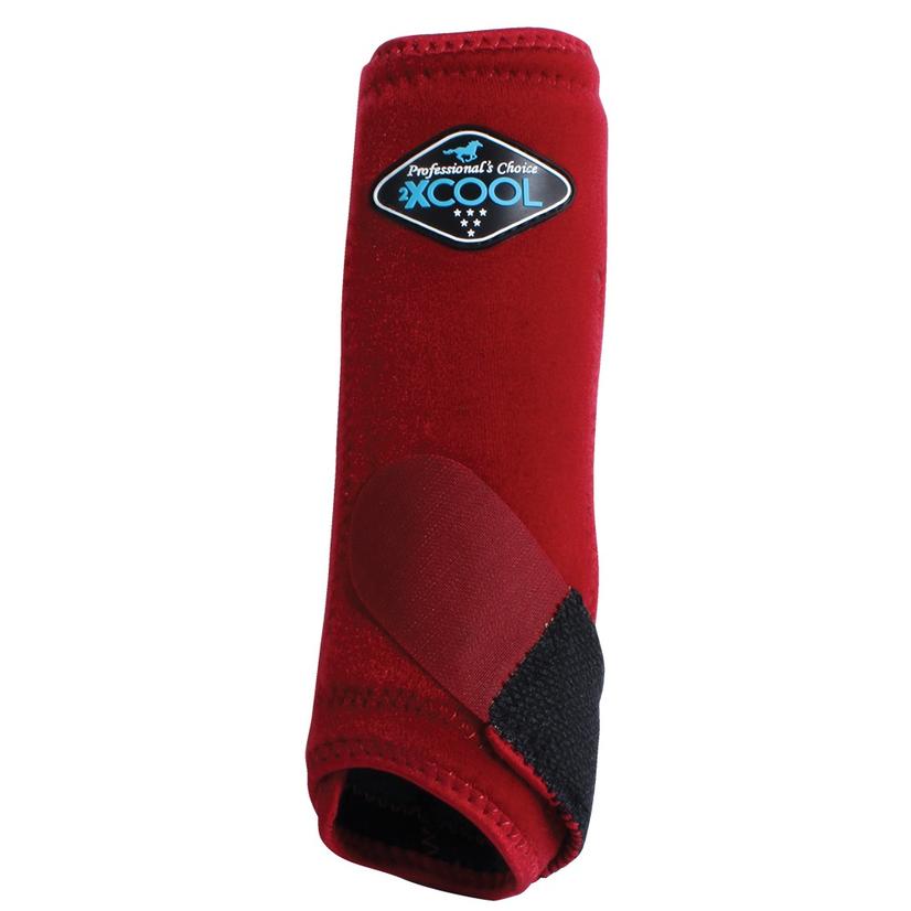 Professional's Choice Tack Crimson / S Professional's Choice 2X Cool Sport Front Boots - 2 Pack