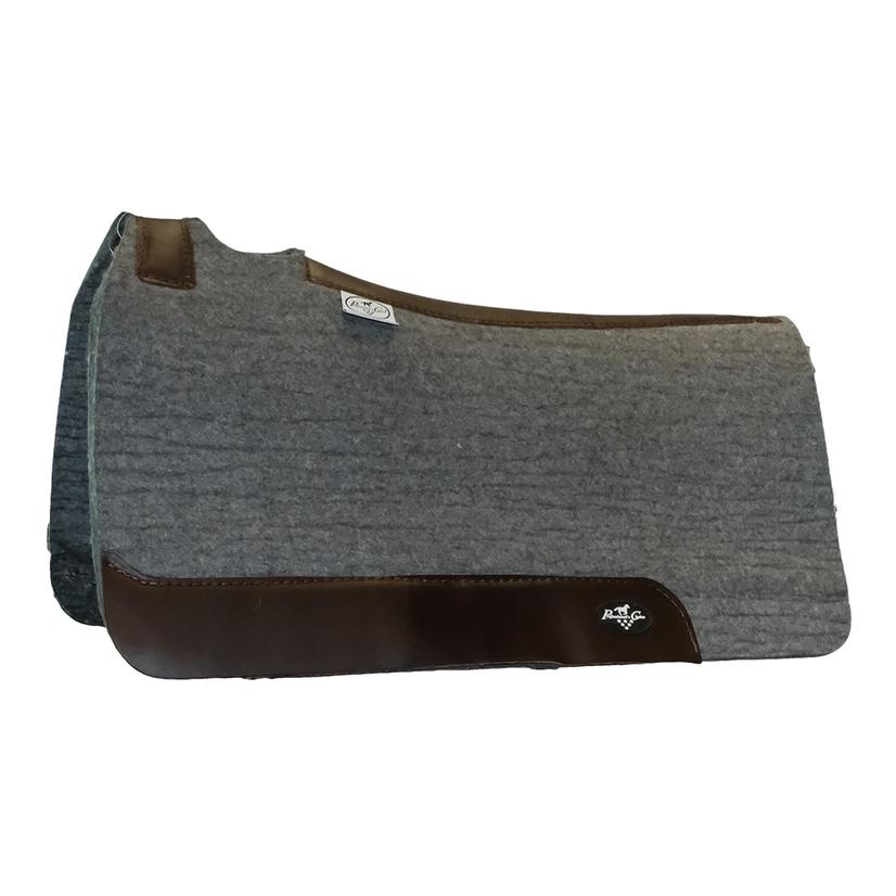 Professional's Choice Tack Grey / 31"X32" Professional's Choice Deluxe Wool Felt Bottom Pad 31x32