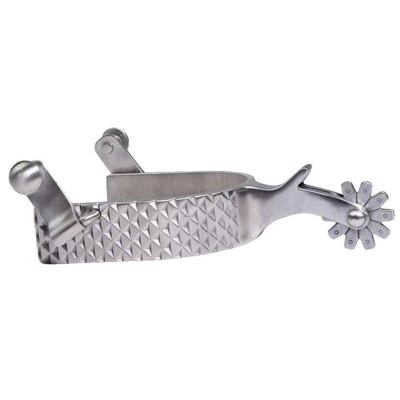 Professional's Choice Tack Men's / Steel Professional's Choice Men's Rasp Spur with 10 Point Rowel