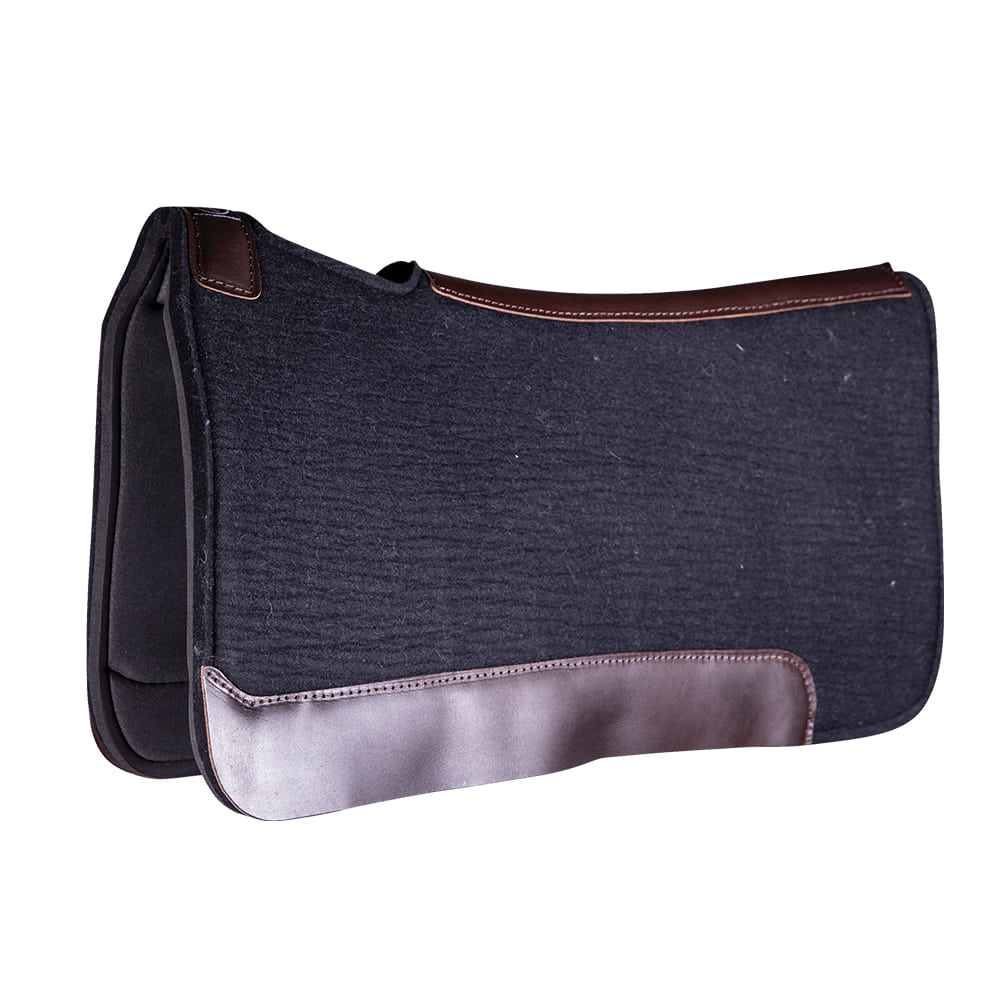 Professional's Choice Tack Professional's Choice Black Rubber Felt Saddle Work Pad