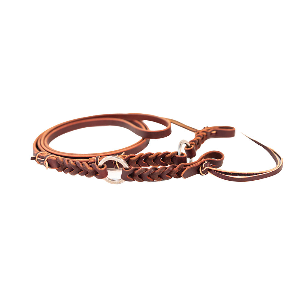 Professional's Choice Tack Professional's Choice Burgundy Bleeding Heart Roping Rein