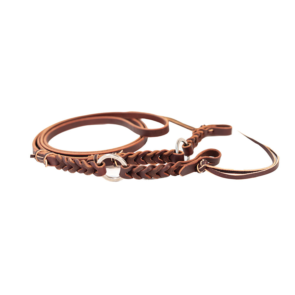 Professional's Choice Tack Professional's Choice Burgundy Bleeding Heart Roping Rein