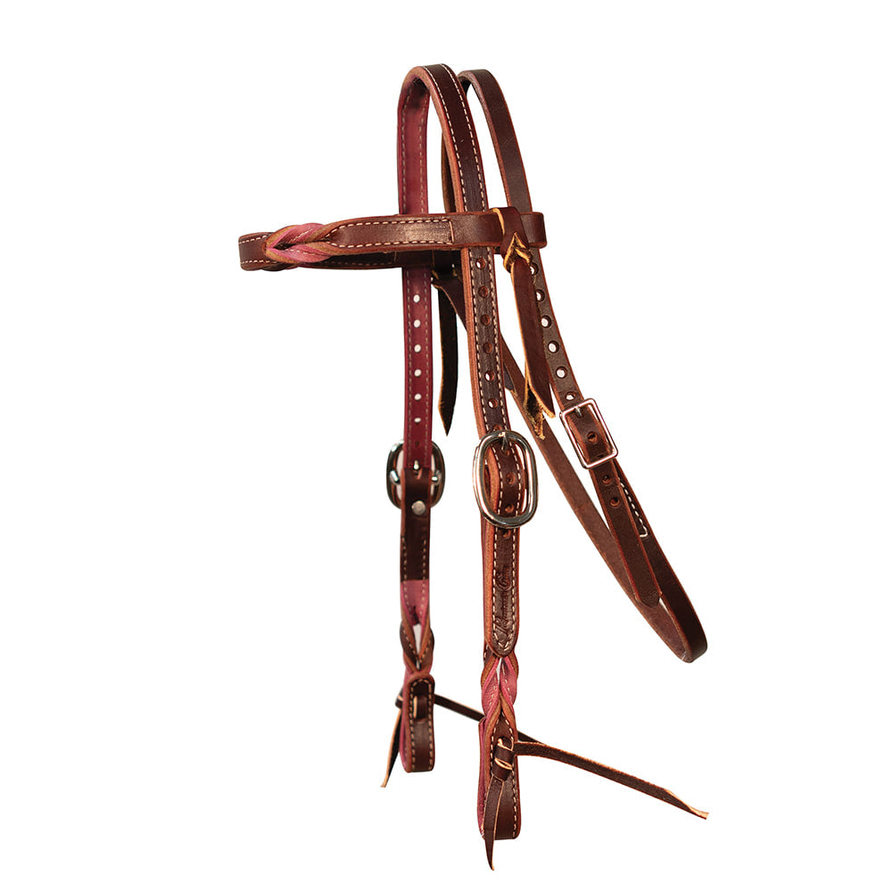 Professional's Choice Tack Professional's Choice Orchid and Burgundy Pony Browband Headstall