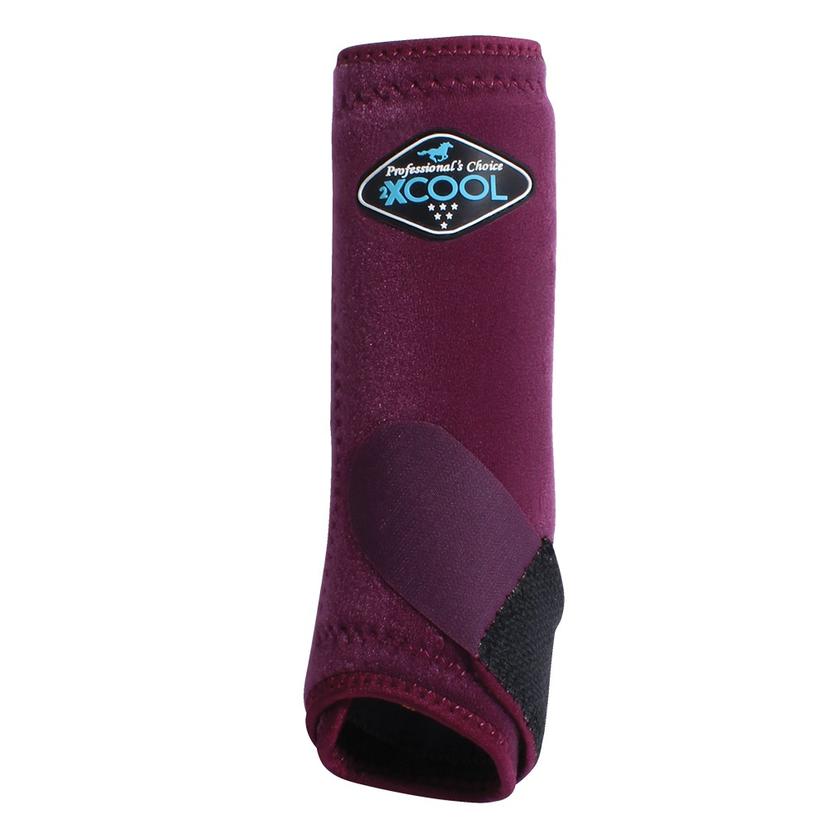 Professional's Choice Tack S / Wine Professional's Choice 2X Cool Sport Boots - 4Pack