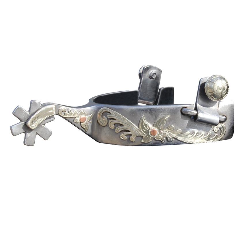 Professional's Choice Tack Silver Professional's Choice Silver Spur - 6 pt. rowel