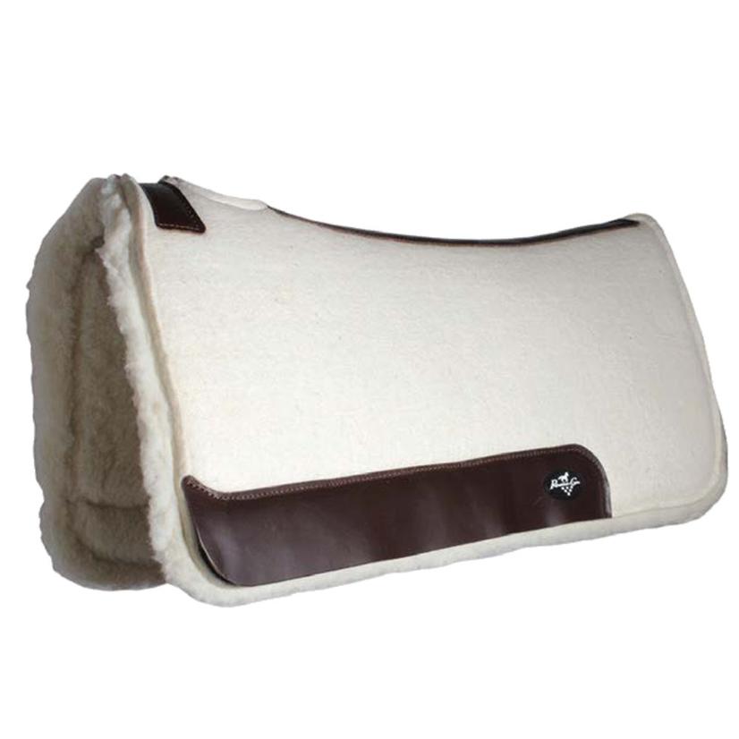 Professional's Choice Tack Tan / 31"X32" Professional's Choice Comfort Fit Steam Pressed Merino Wool Lined Felt Pad