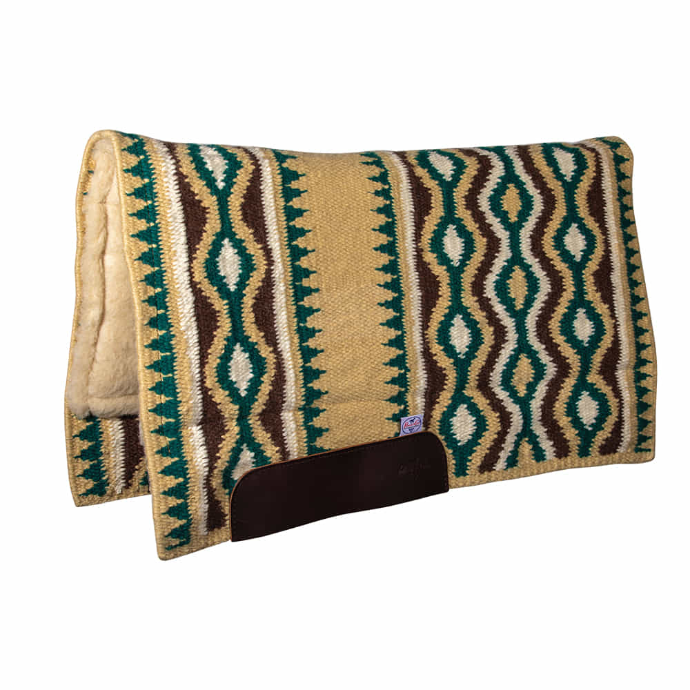 Professional's Choice Tack Tan Emerald / 33"X38" Professional's Choice Rio Grande SMX Air Ride Pad
