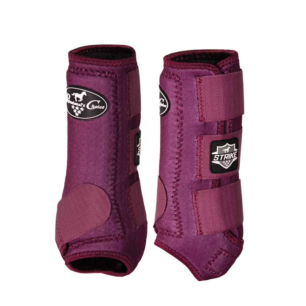 Professional's Choice Tack Wine / M Professional Choice Strike Sports Medicine Boots - 4-pack
