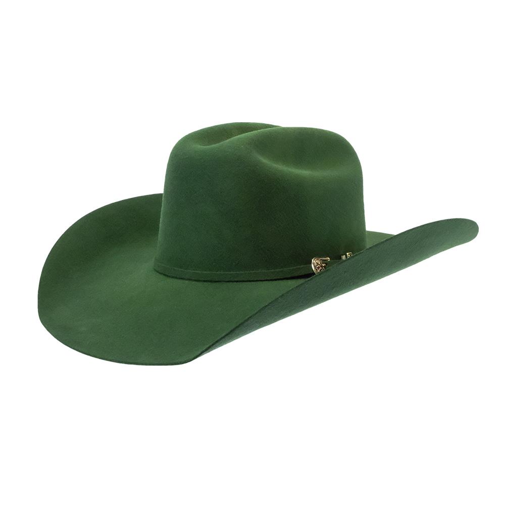 ProHats Hats ProHats Military Green 4.25" Brim Wool Precreased Felt Hat