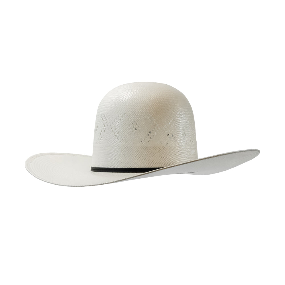 ProHats Hats ProHats PH4A Open Crown 4.25" Brim with Black Band Natural Straw Hat