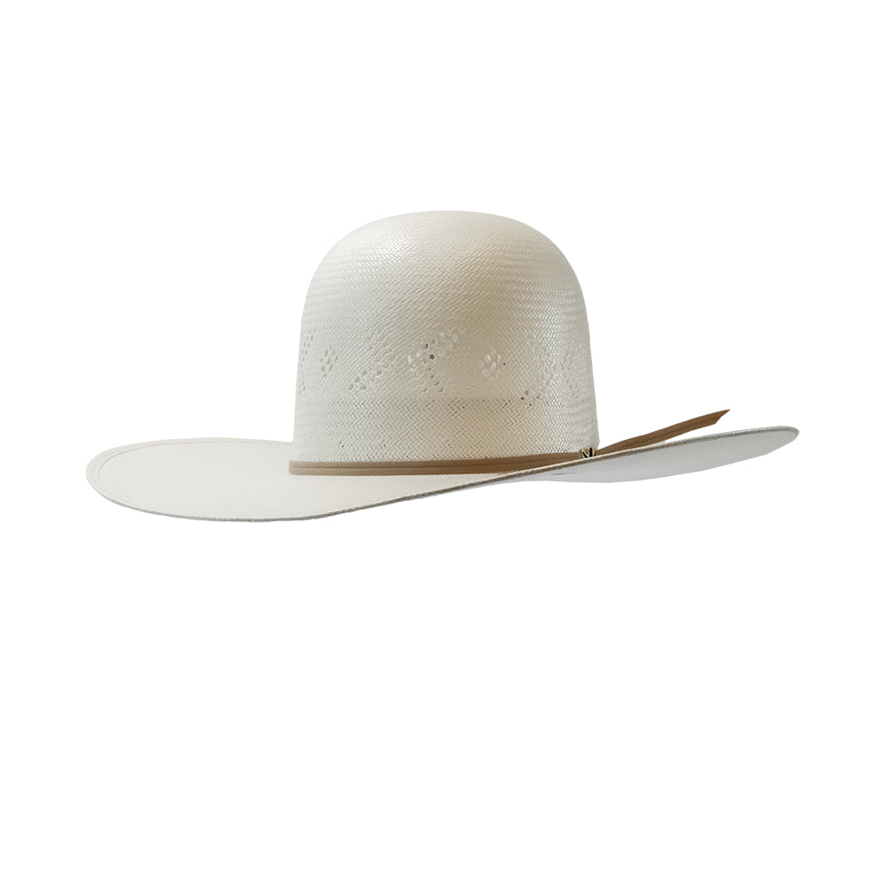 ProHats Hats ProHats PH4A Open Crown 4.5" Brim with Chocolate Band Natural Straw Hat