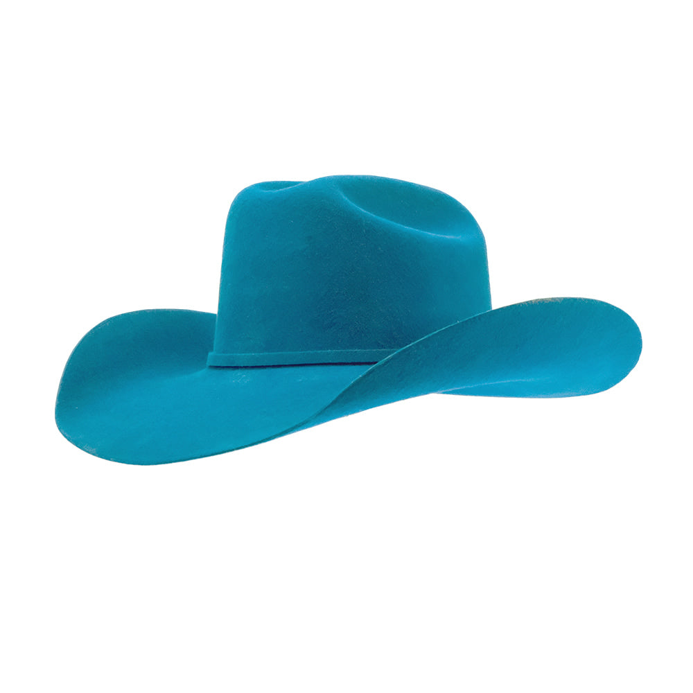 ProHats Hats ProHats Tiffany Turquoise 4.25" Brim Wool Precreased Felt Hat