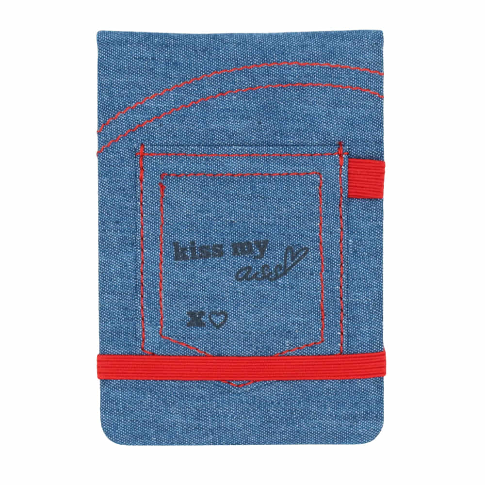 Properly Improper Other Properly Improper Kiss My A** Denim Pocket Pocket Journal