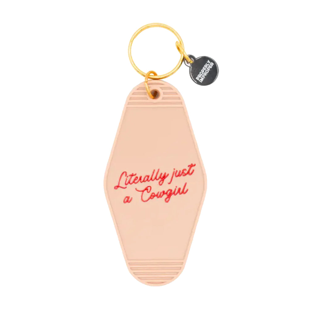 Properly Improper Other Properly Improper Literally Just a Cowgirl Motel Keychain