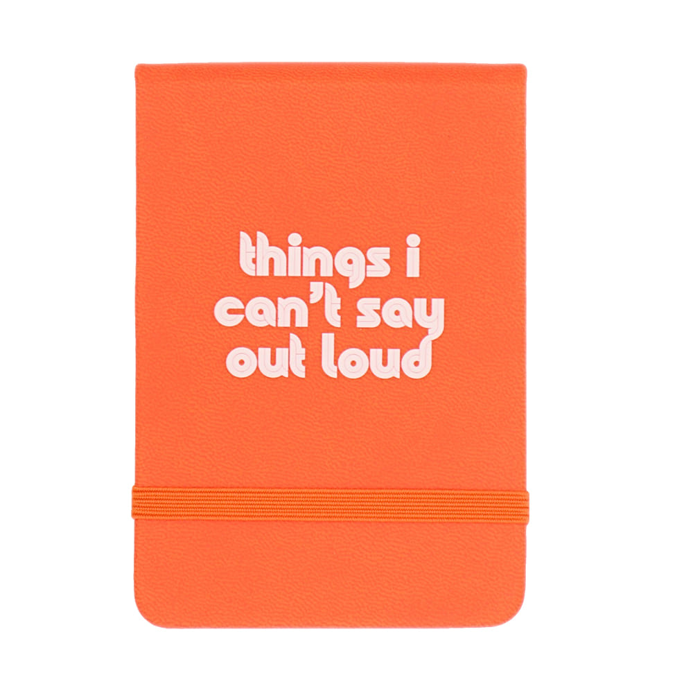 Properly Improper Other Properly Improper Orange Leatherette Pocket Journal