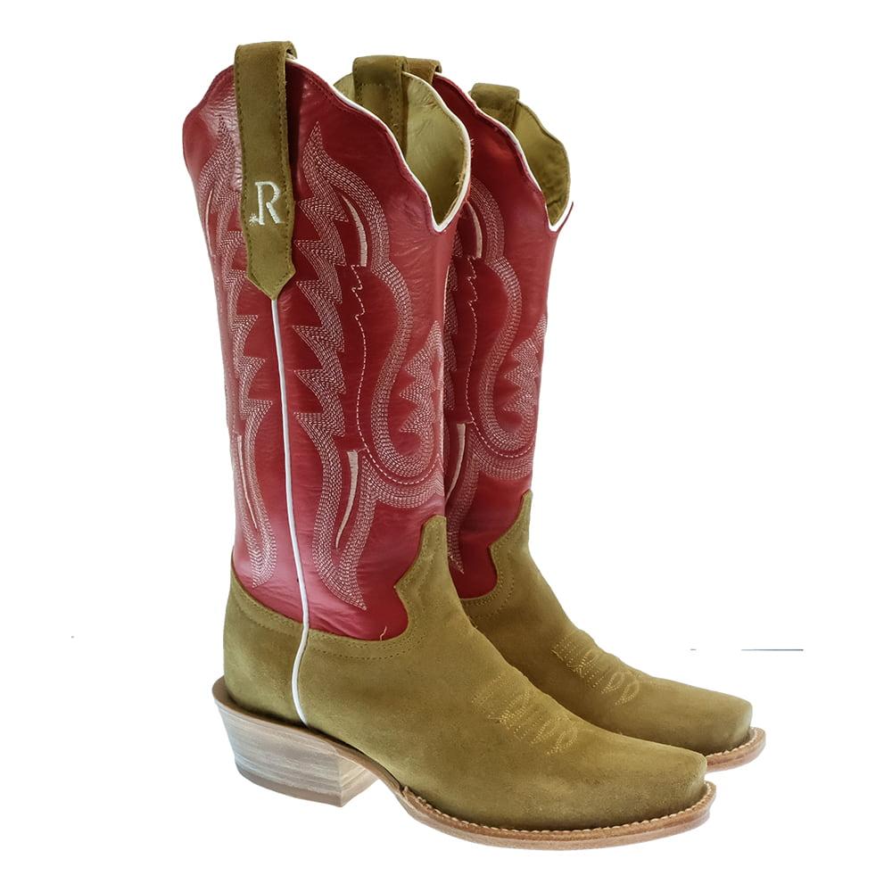 R Watson Footwear R. Watson Sand Rough Out Women's Boots