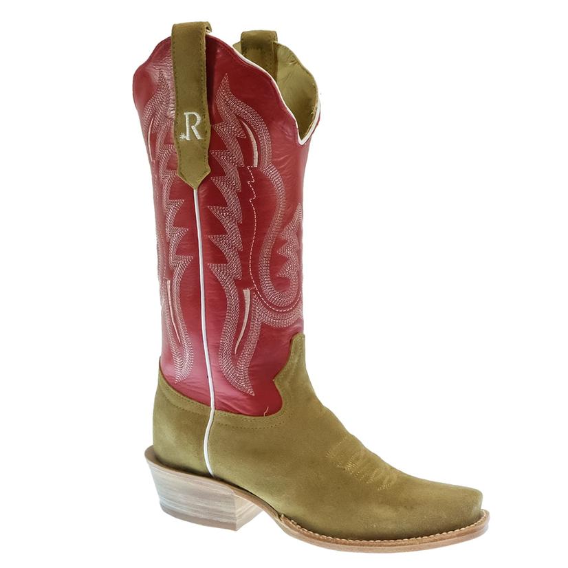 R Watson Footwear R. Watson Sand Rough Out Women's Boots