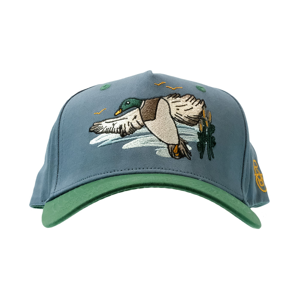 Raised By Coyotes Hats Raised By Coyotes Mallard Snapback Cap
