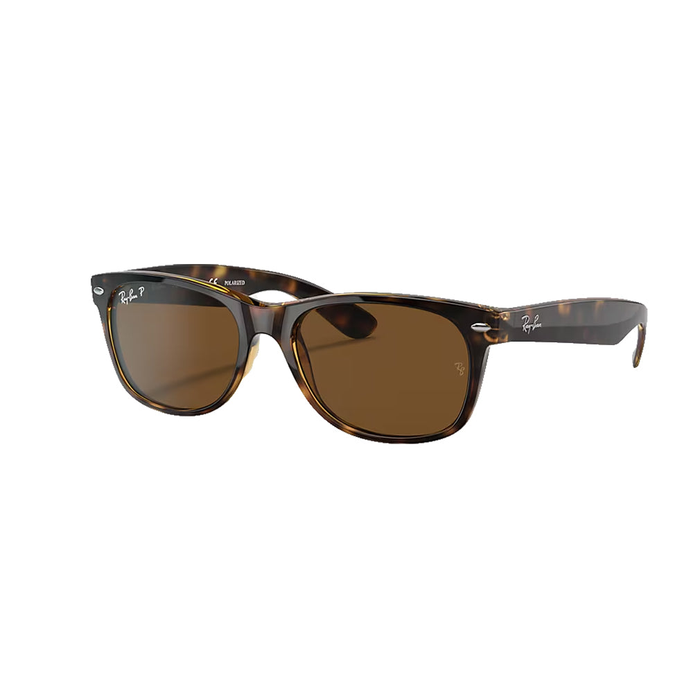 Ray Ban Apparel Tortoise / 55 Ray-Ban Wayfarer Classic Low Bridge Polished Tortoise Shell Frame B-15 Brown Lens Sunglasses