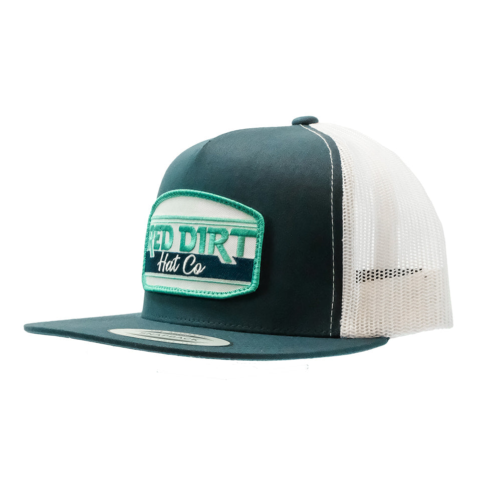 Red Dirt Hat Company Hats Red Dirt Hat Company Navy and White City Slicker Cap