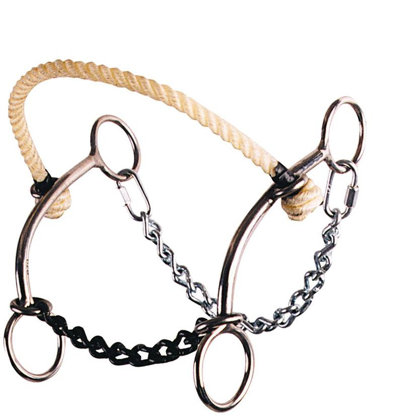 Reinsman Tack Johnson Hackamore Small Chain Mouth