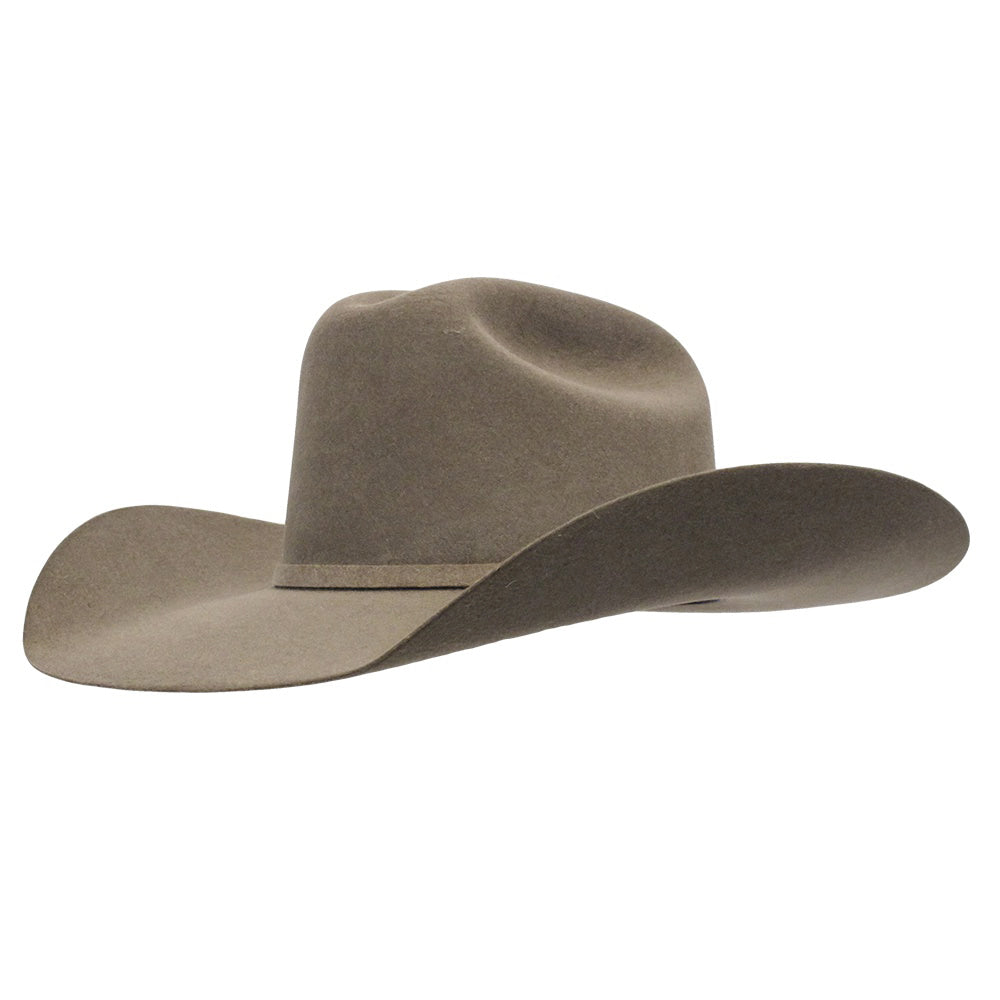 Resistol Hats Hats Resistol 6X USTRC 4.25" Brim Stone Felt Cowboy Hat with Dri-lex - Precreased