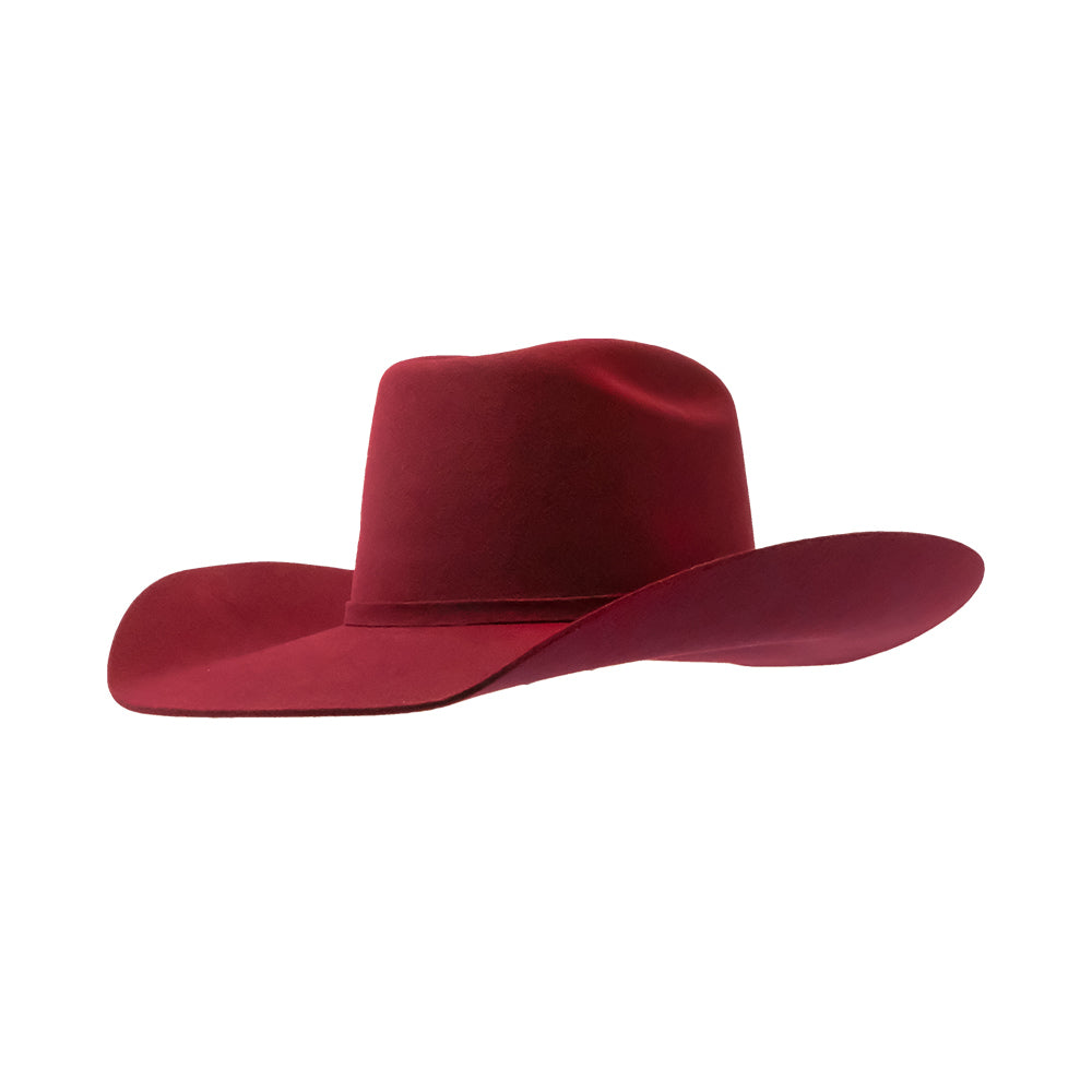 Resistol Hats Hats Resistol Hats CJ Thunder Hill 3X Felt Hat in Burgundy
