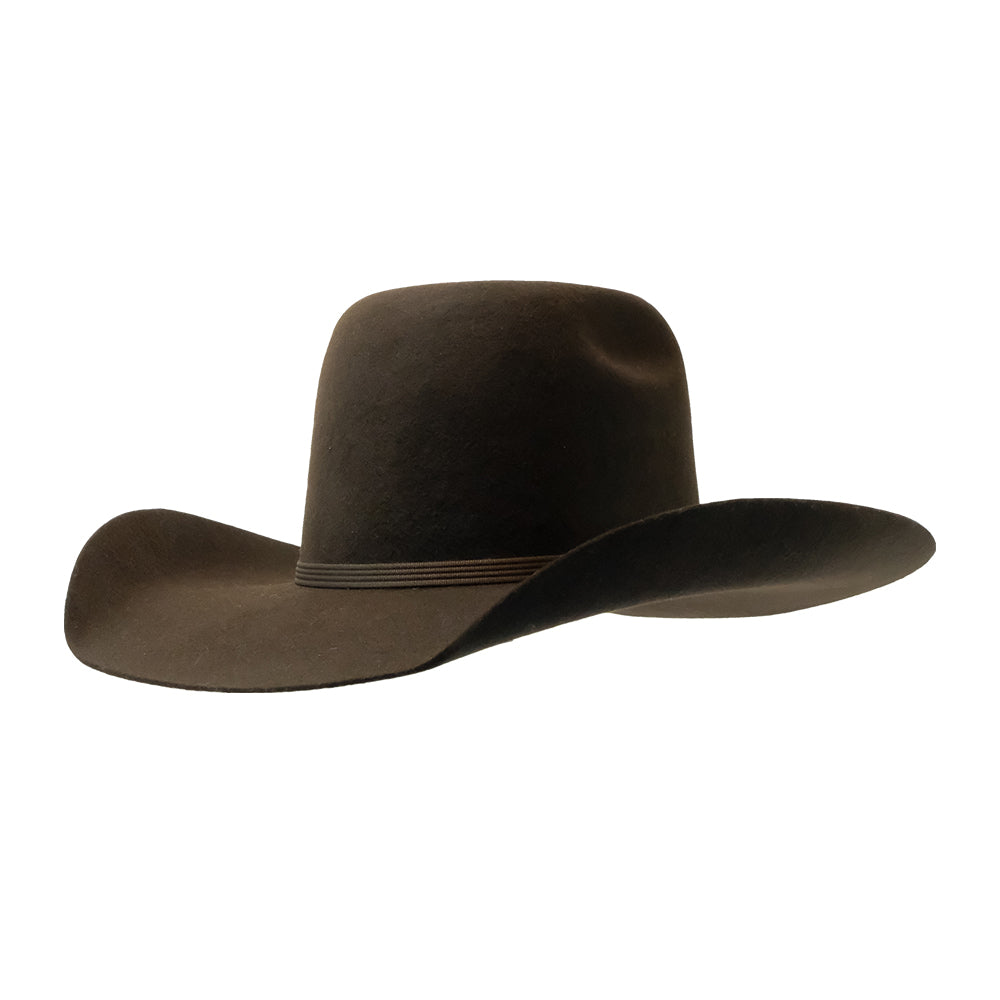 Resistol Hats Hats Resistol Hooey 90 Day Money 4X Chocolate Felt Hat