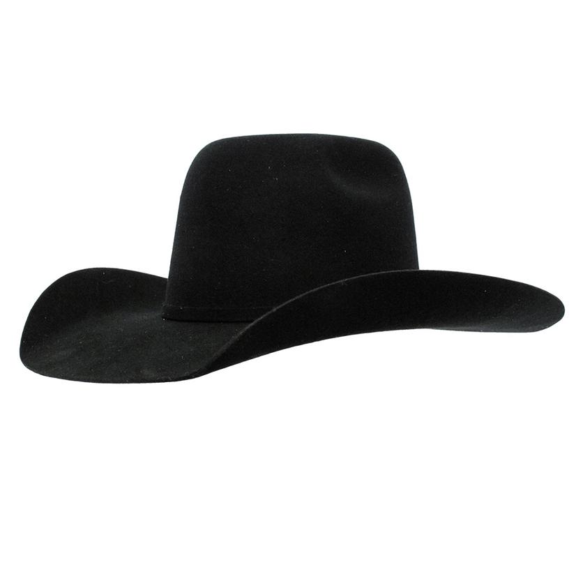 Resistol Hats Hats Resistol Tuff Hedeman 3X Pay Window Black Felt Cowboy Hat