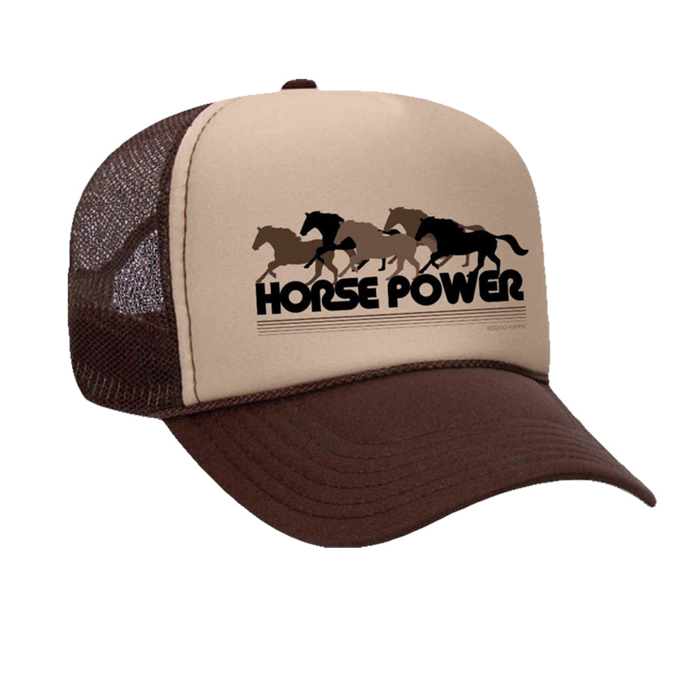 Rodeo Hippie Hats Rodeo Hippie Horsepower Trucker Cap