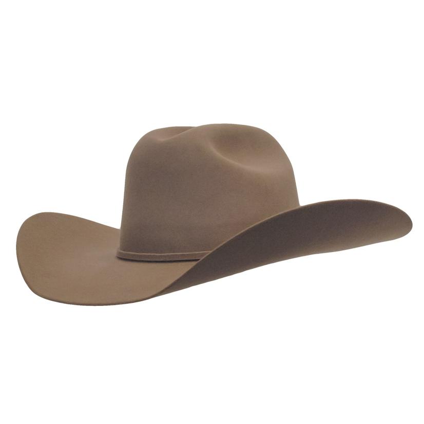 Rodeo King Hats Rodeo King Low Rodeo 5x Tan Belly Felt Cowboy Hat
