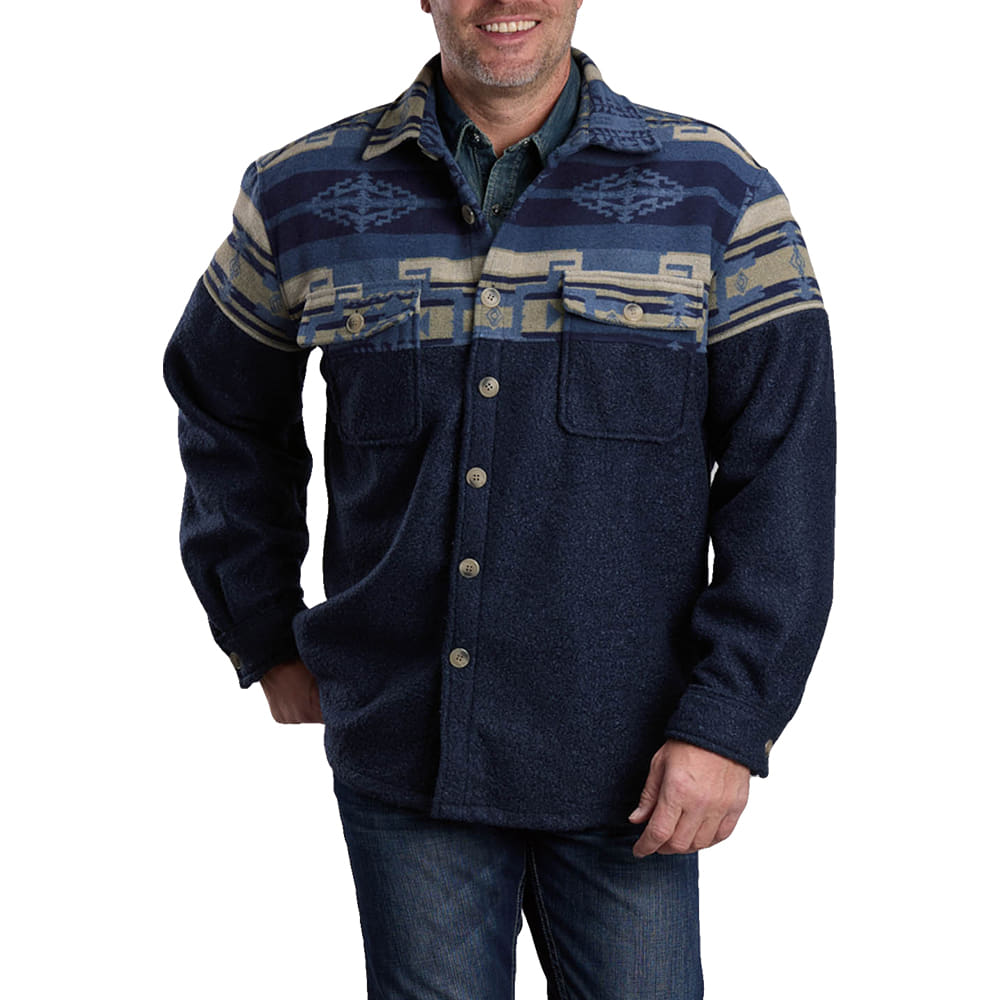 Roper Apparel Aztec Provence Pieced Shirt Jacket
