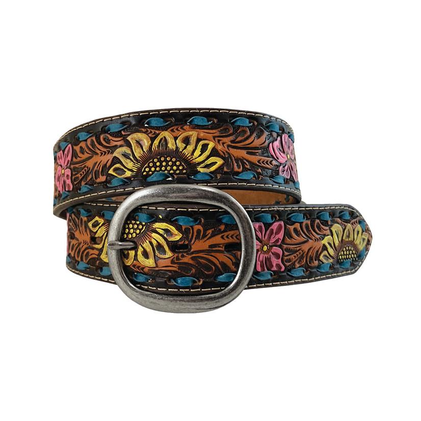 Roper Apparel Roper Leather Hand Painted Tooled Women's Belt