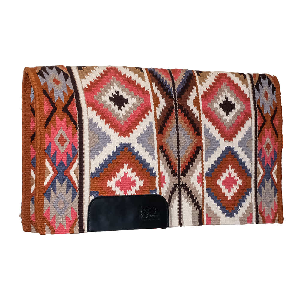Saguaro Show Pads Tack 34"X38" Saguaro Show Pads Cream and Orange 34" x 38" Ranch Show Pad