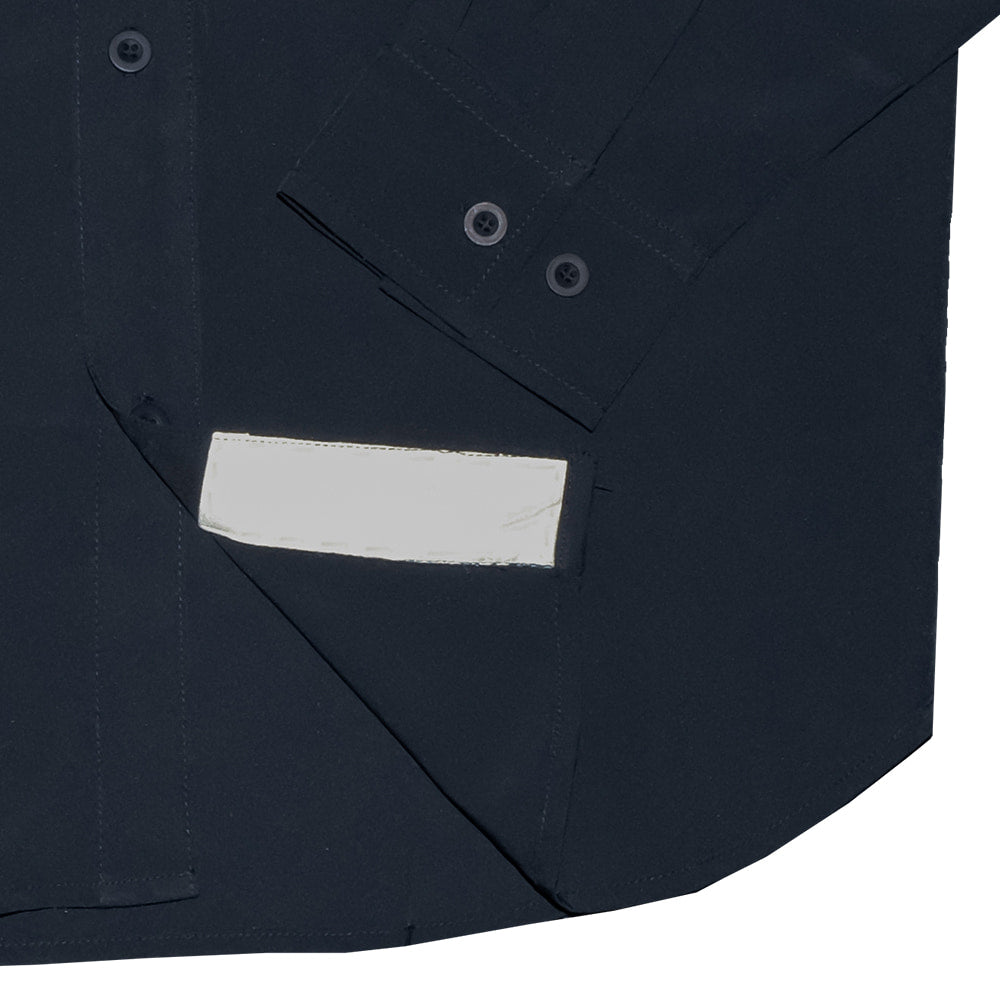 Saltee Outdoors Apparel Saltee Outdoors Laredo Midnight Navy Long Sleeve Button Front Men's Performance Shirt