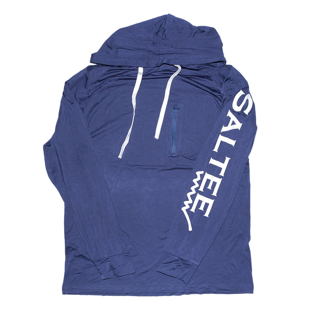 Saltee Outdoors Apparel Saltee Outdoors Men's Brenham Performance Hoodie In Navy