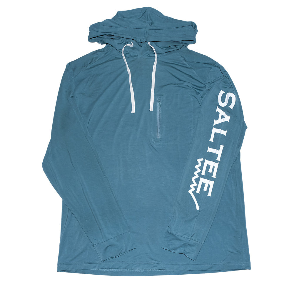 Saltee Outdoors Apparel Saltee Outdoors Men's Hoodie In Aqua