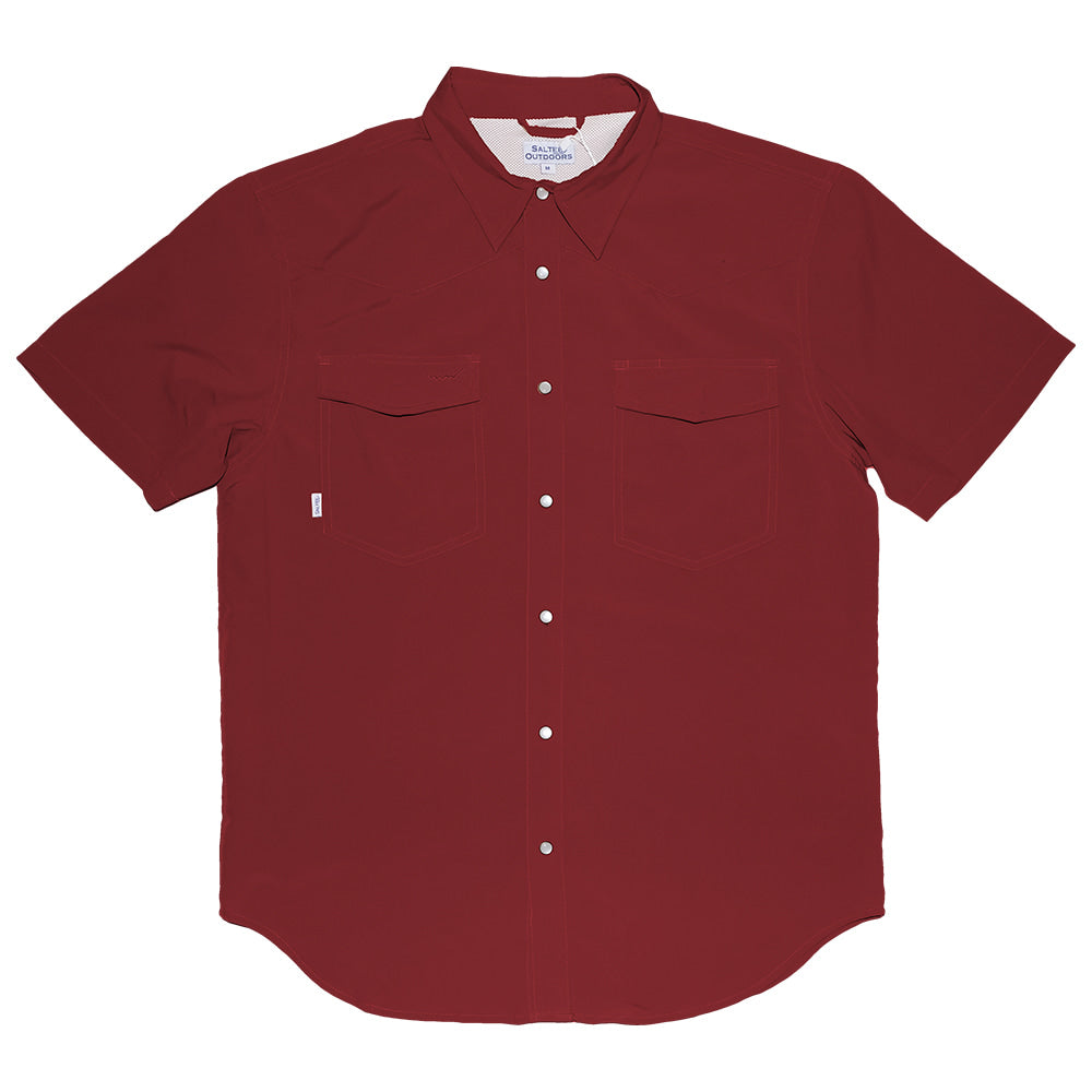 Saltee Outdoors Apparel Wichita WESTERN YOLK HIDDEN SNAP POCKET WITH PEARL SNAPS SS