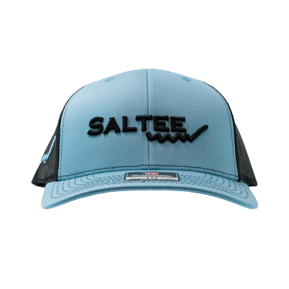 Saltee Outdoors Hat Blue/Black Saltee Outdoors Saltee Wave In Columbia Blue And Black Cap
