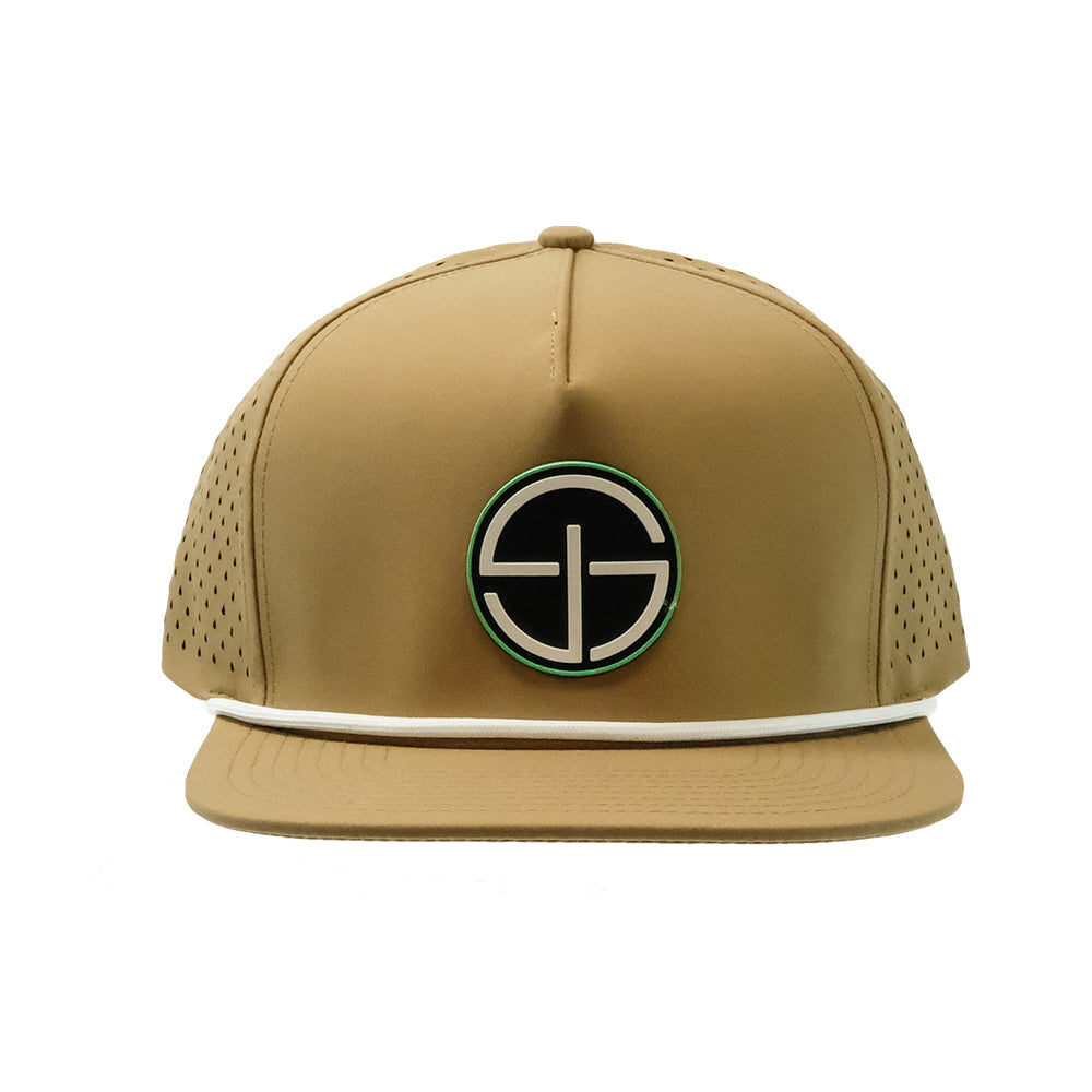 San Jac Outdoors Hats SAN JAC ROPE PERFORMANCE CAP BROWN