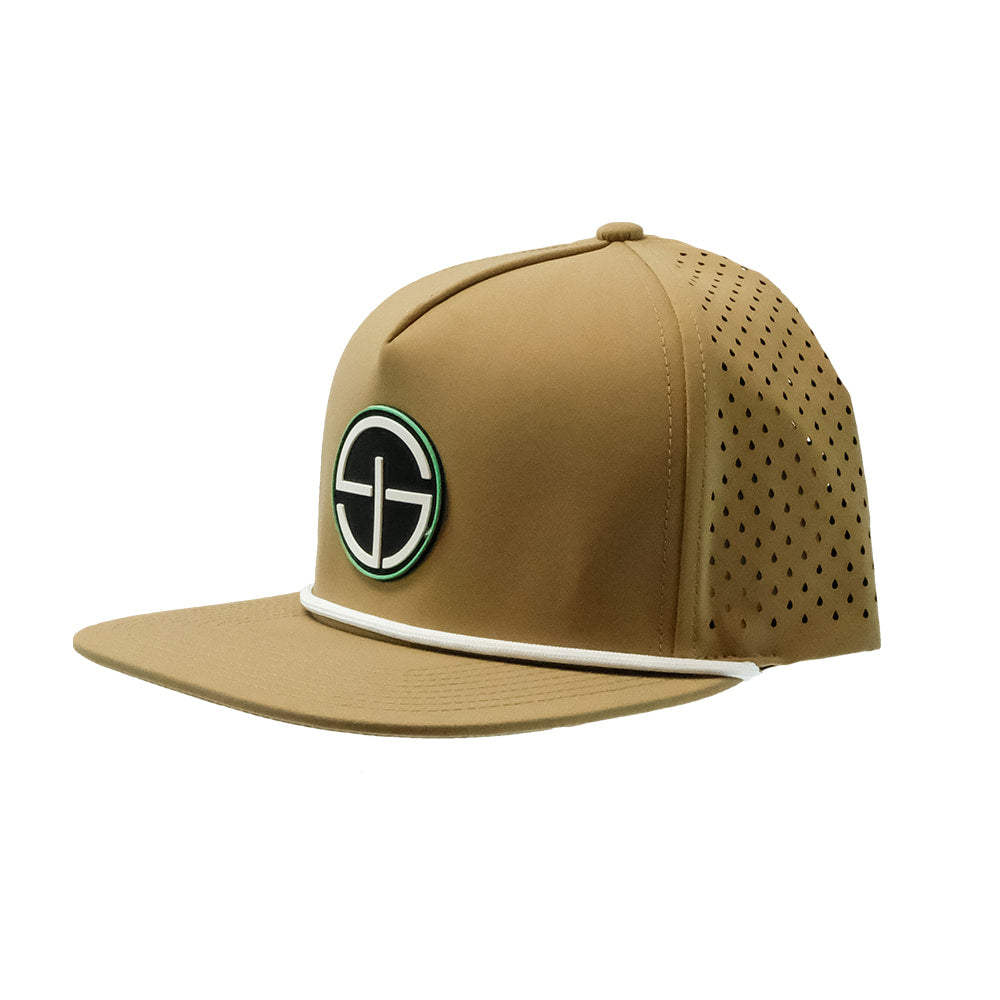 San Jac Outdoors Hats SAN JAC ROPE PERFORMANCE CAP BROWN