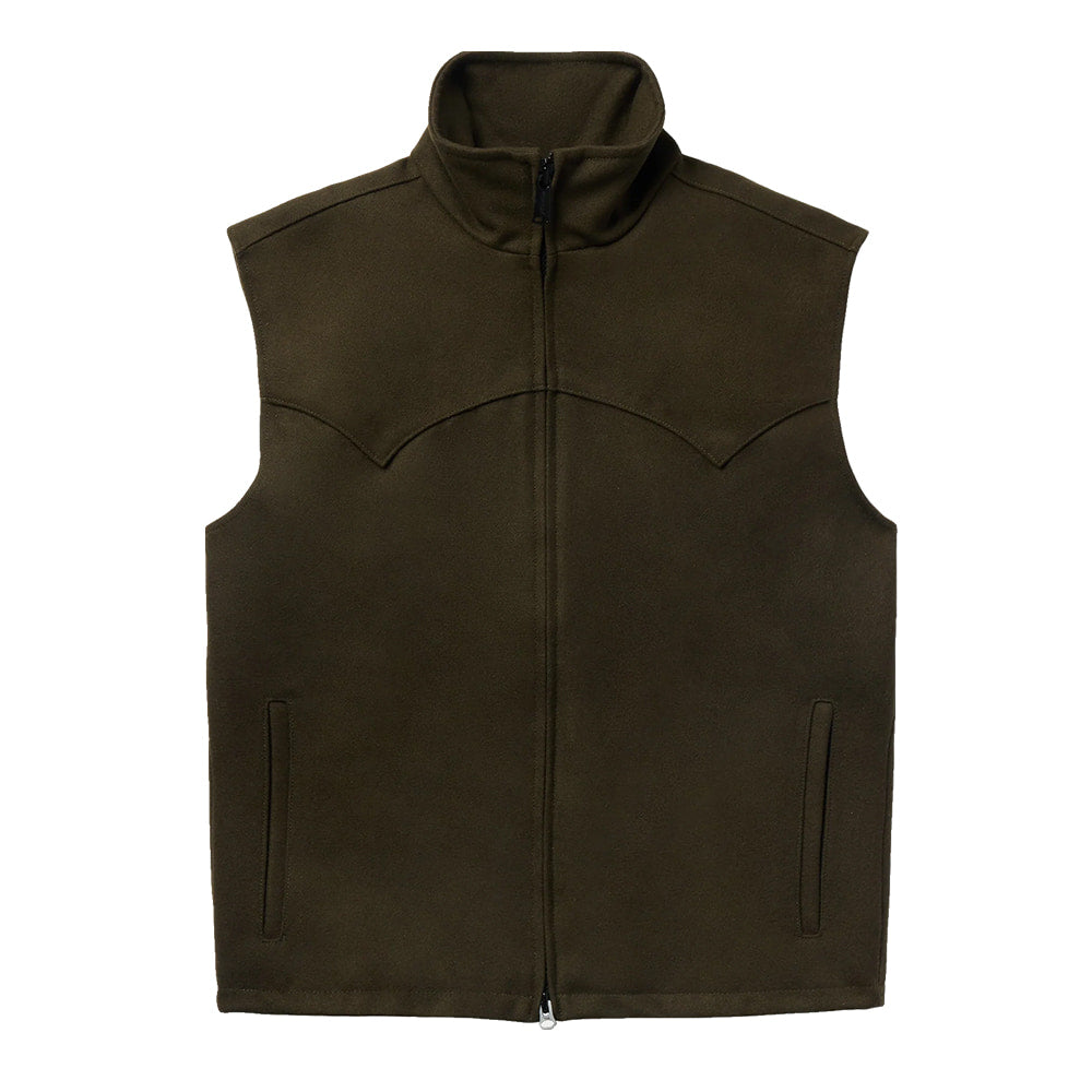 Schaefer Outfitter Apparel Schaefer Outfitter Mens Wool Arena Vest in Loden