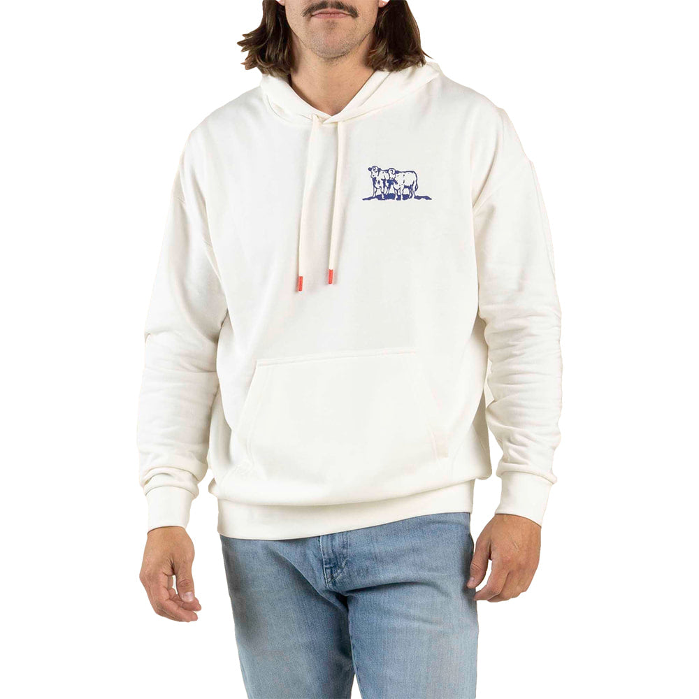 Sendero Provisions Company Apparel Sendero Provisions Company All Hat No Cattle Vintage White Mens Hoodie