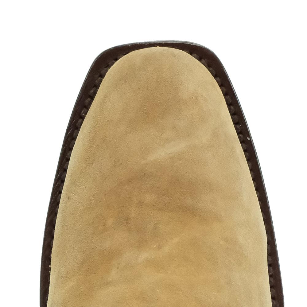 Serna Boots Footwear Serna Tan Rough Out Women's Bootie