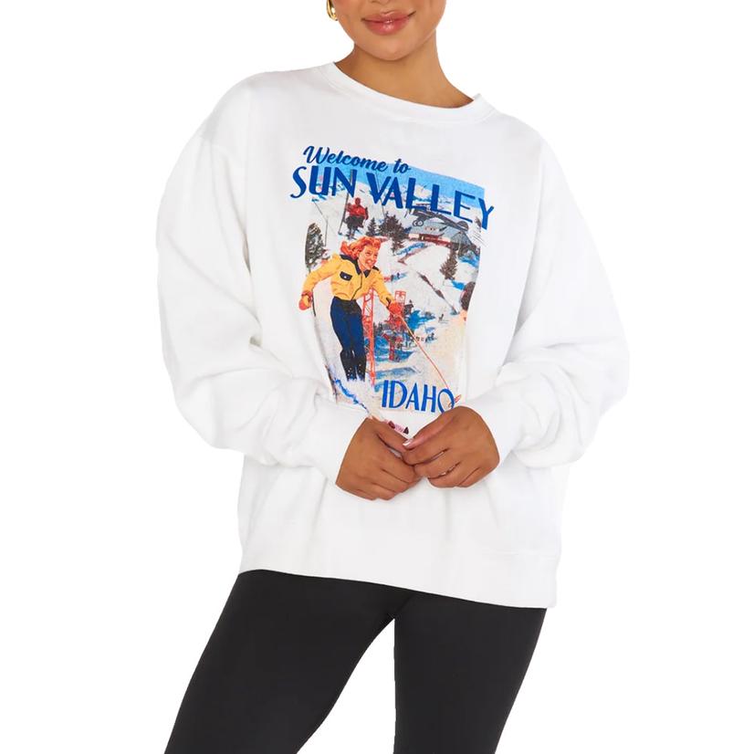 Show Me Your Mumu Apparel Show Me Your Mumu Stanley Graphic Oversized Women's Sweatshirt