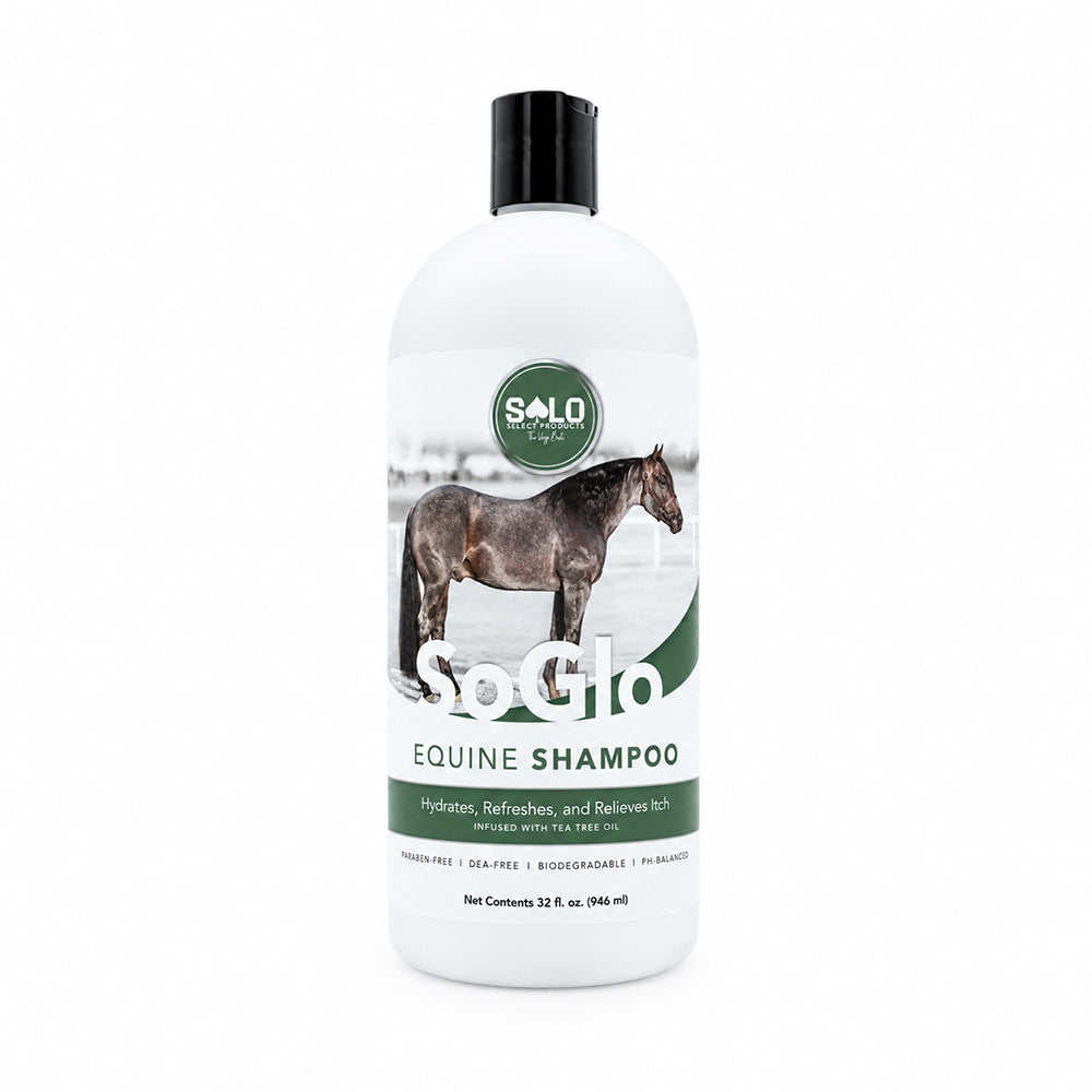SOLO SELECT PRODUCTS 1000 SHAMPOO CONDITIONER AND POLISH SoGlo Equine Shampoo