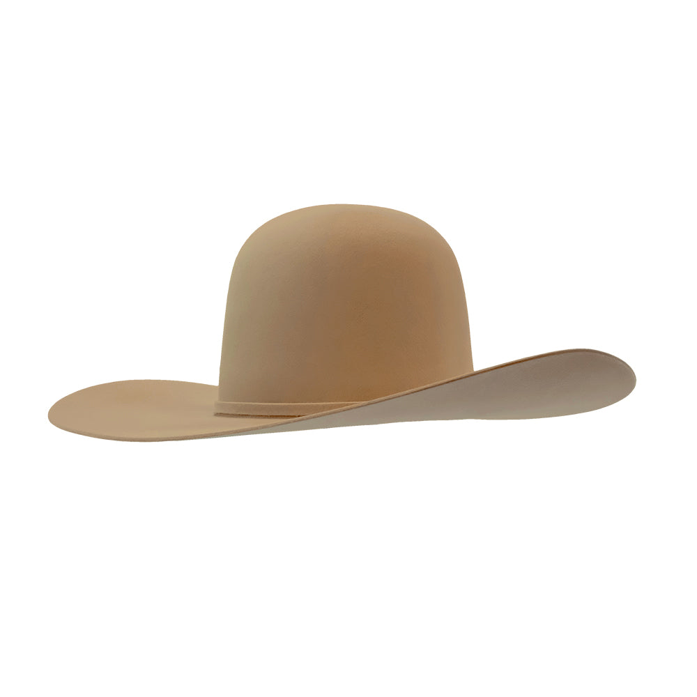 SOUTH TEXAS TACK 2000 FELT COWBOY HATS 40X 4.5 brim open crown leather sweat